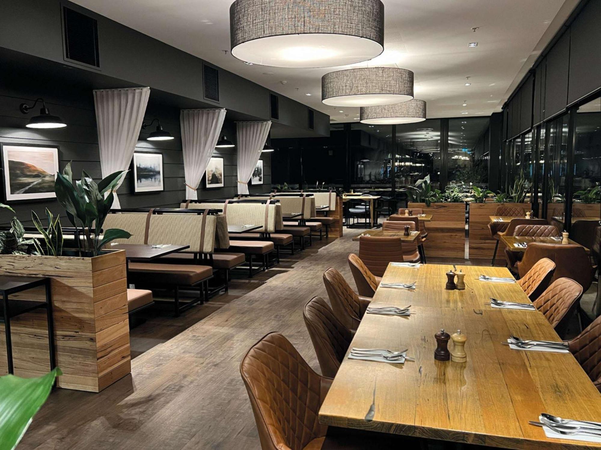 Peppers Marysville Bagian luar foto The interior of the restaurant