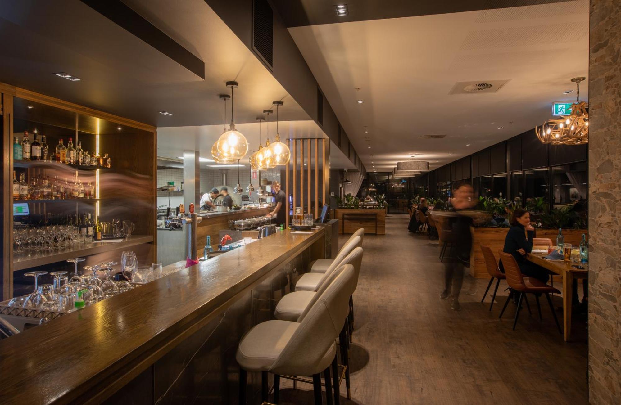 Peppers Marysville Bagian luar foto The interior of the restaurant